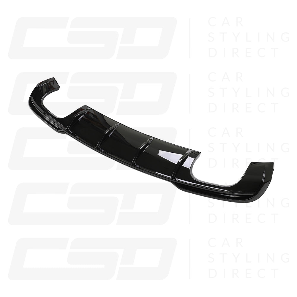 AUDI A3/S3 8V FACELIFT SALOON 4 DOOR GLOSS BLACK DIFFUSER