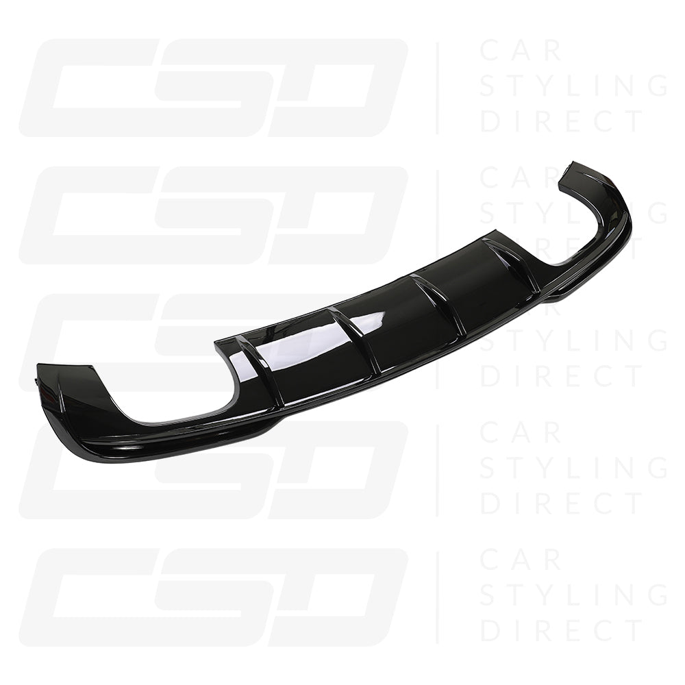 AUDI A3/S3 8V FACELIFT SALOON 4 DOOR GLOSS BLACK DIFFUSER