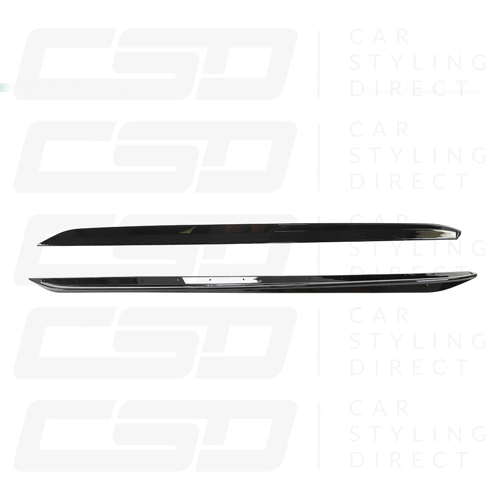 BMW G20 & G21 3 SERIES GLOSS BLACK SIDE SKIRTS (2018+)