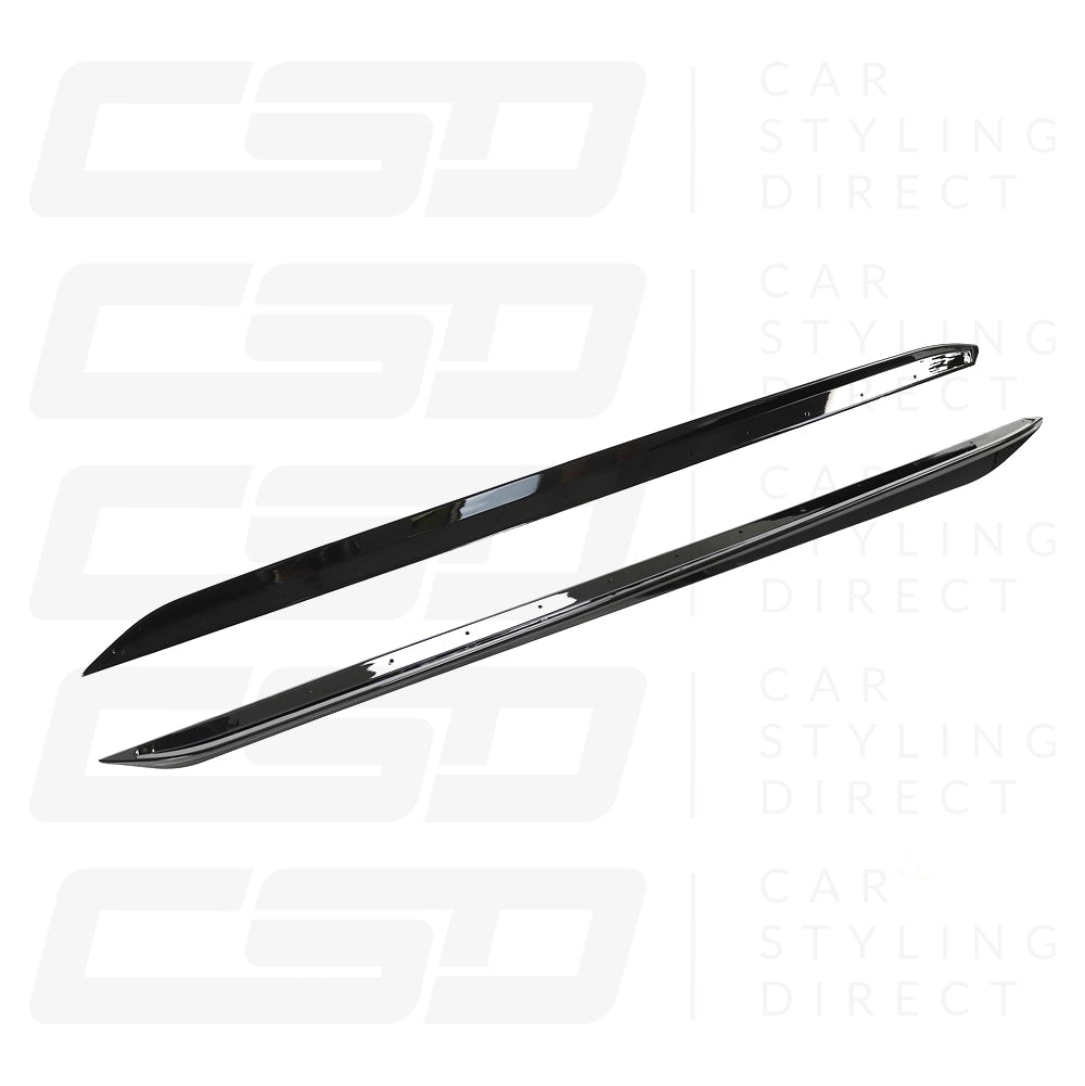 BMW G20 & G21 3 SERIES GLOSS BLACK SIDE SKIRTS (2018+)