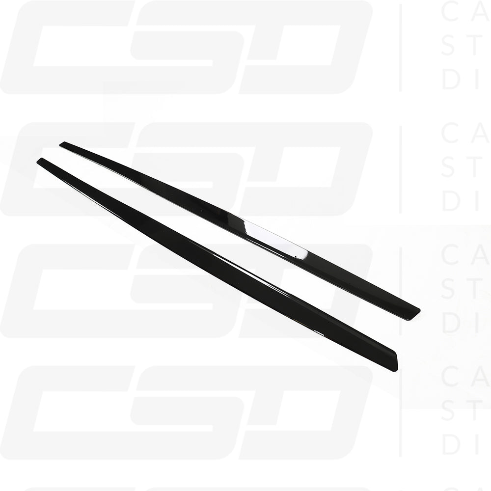BMW F80 M3 & F82/F83 M4 GLOSS BLACK SIDE SKIRTS (2014-2021)