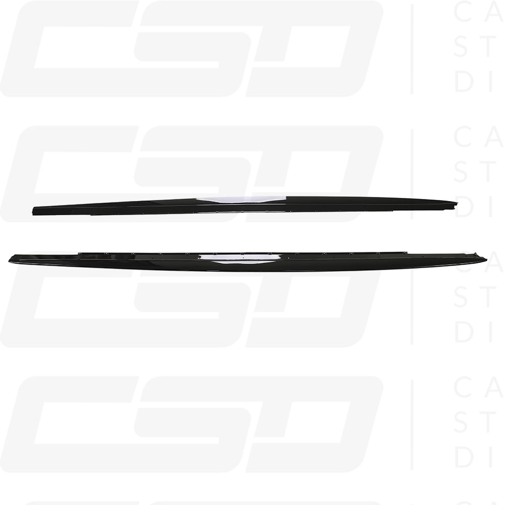 BMW G30 & G31 5 SERIES MP STYLE GLOSS BLACK SIDE SKIRTS (2017+)