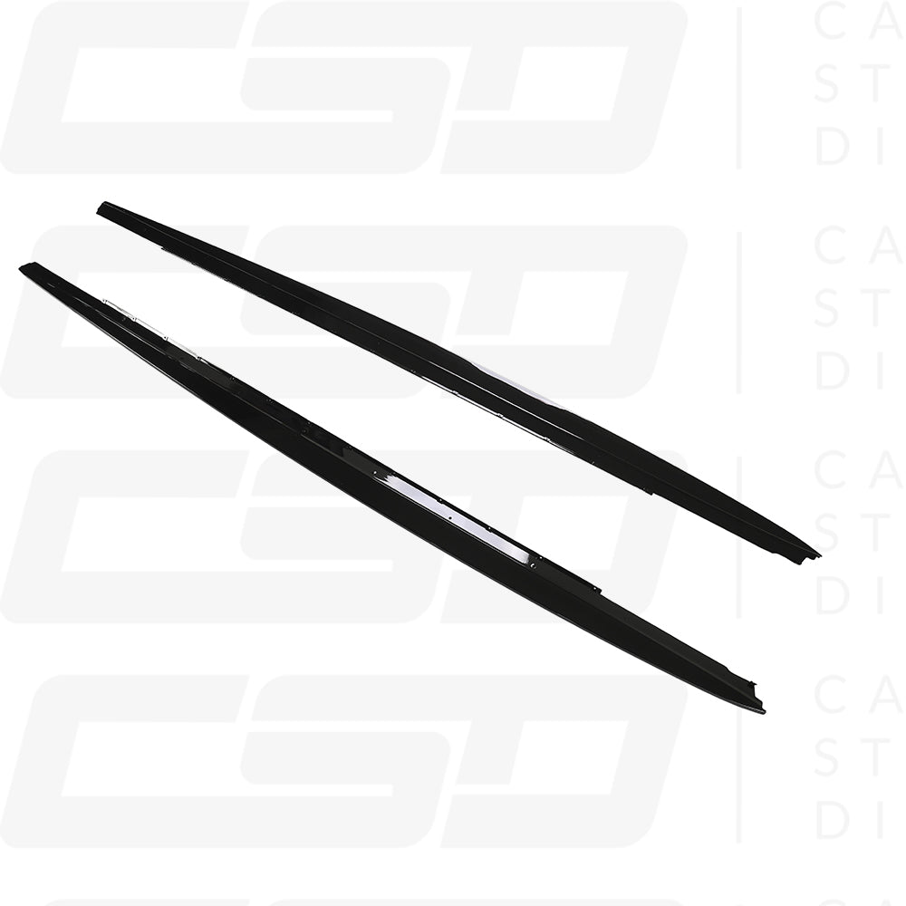 BMW G30 & G31 5 SERIES MP STYLE GLOSS BLACK SIDE SKIRTS (2017+)