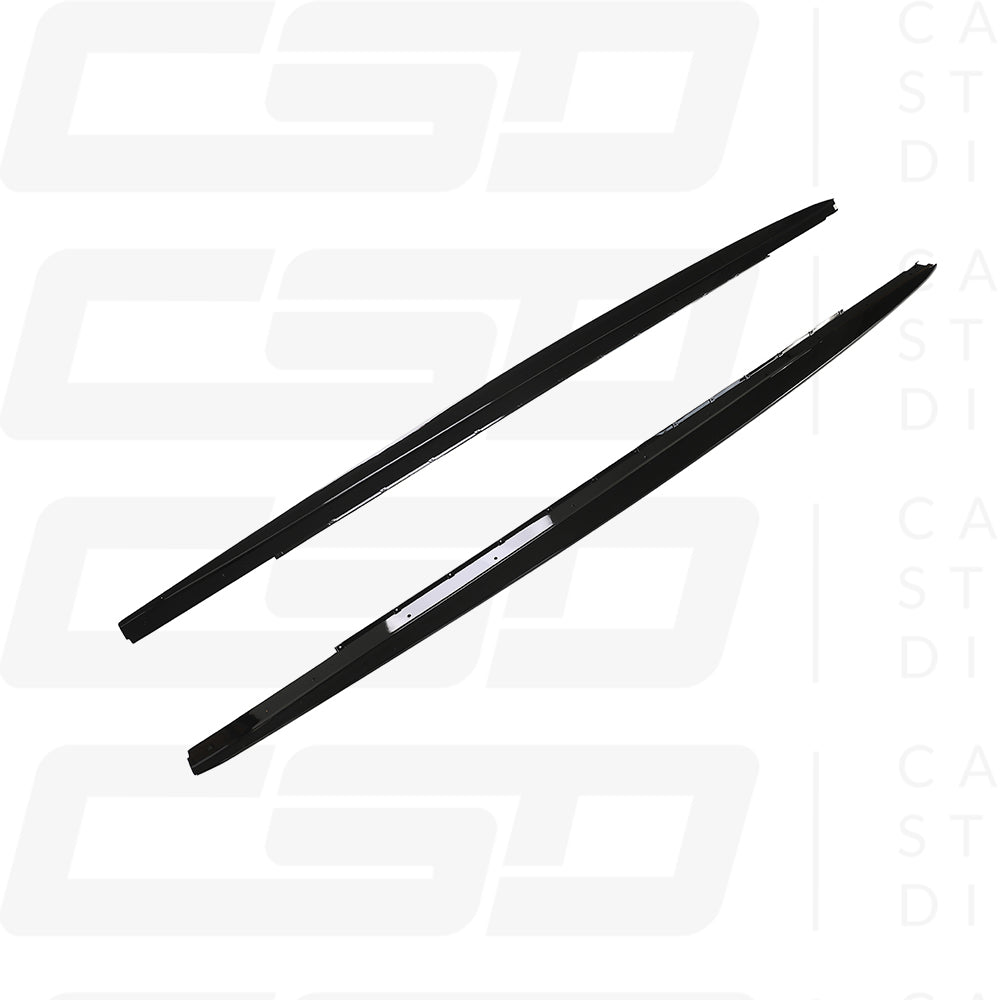 BMW G30 & G31 5 SERIES MP STYLE GLOSS BLACK SIDE SKIRTS (2017+)