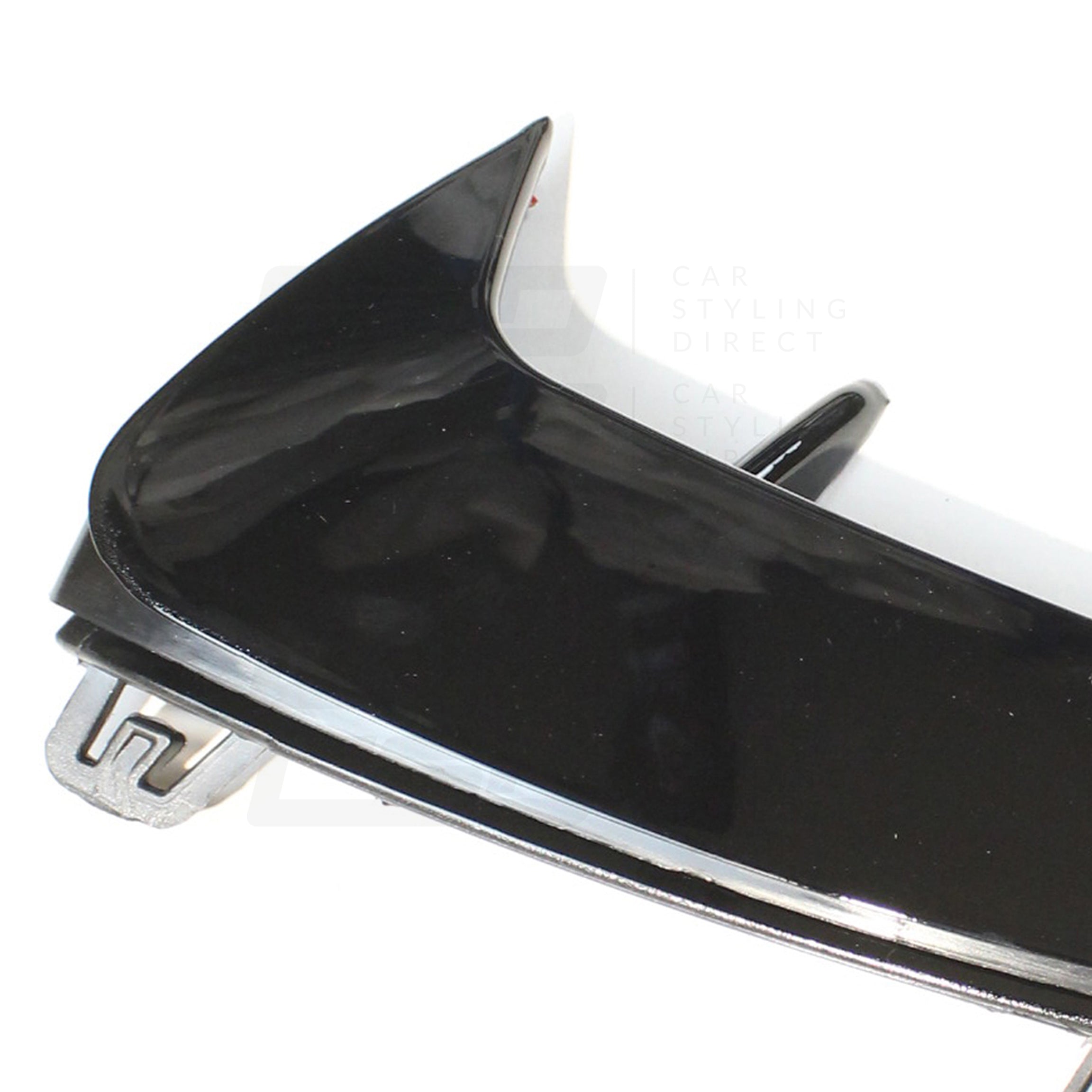 MERCEDES W177 A-CLASS & A35 GLOSS BLACK REAR BUMPER CORNERS (2018+)