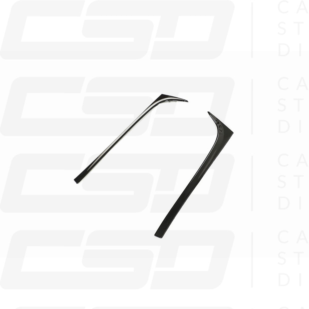 MK6 VOLKSWAGEN POLO GLOSS BLACK REAR WINDOW TRIM (2017-2020)