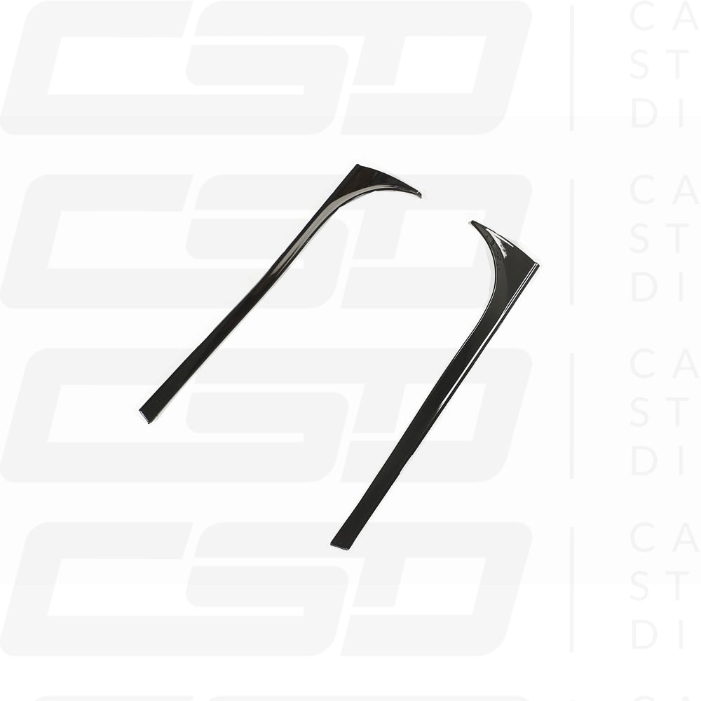 MK7 VOLKSWAGEN GOLF GLOSS BLACK REAR WINDOW TRIM (2012-2020)