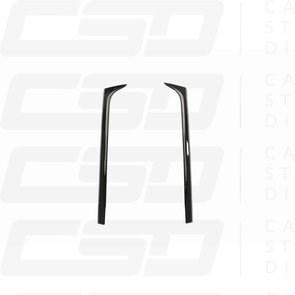 MK5 VOLKSWAGEN POLO GLOSS BLACK REAR WINDOW TRIM (2009-2017)