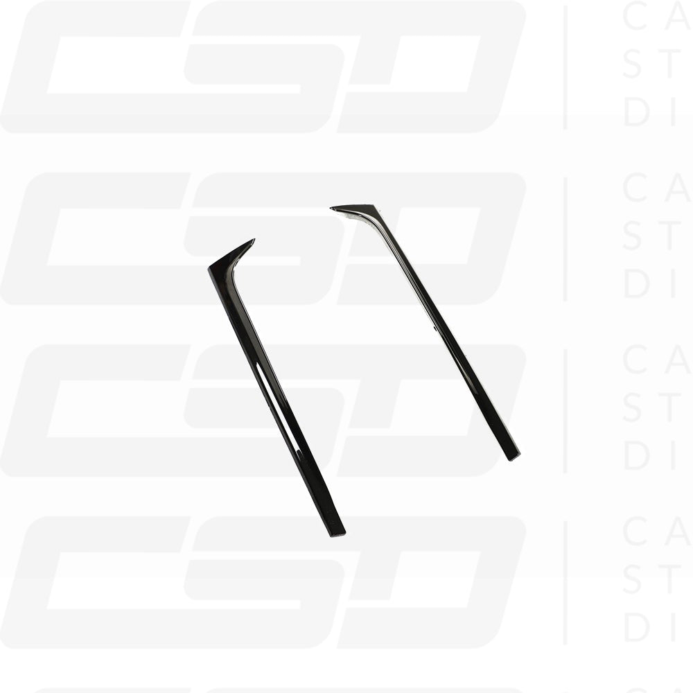 MK5 VOLKSWAGEN POLO GLOSS BLACK REAR WINDOW TRIM (2009-2017)