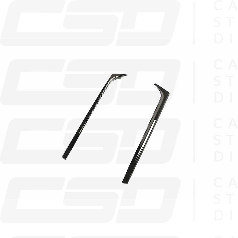 MK5 VOLKSWAGEN POLO GLOSS BLACK REAR WINDOW TRIM (2009-2017)