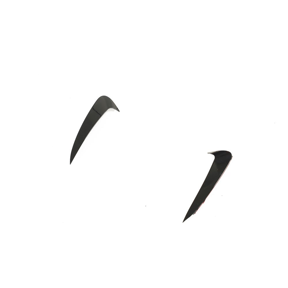 MERCEDES W205 C-CLASS & C43 COUPE GLOSS BLACK REAR BUMPER TRIM (2014-2021)