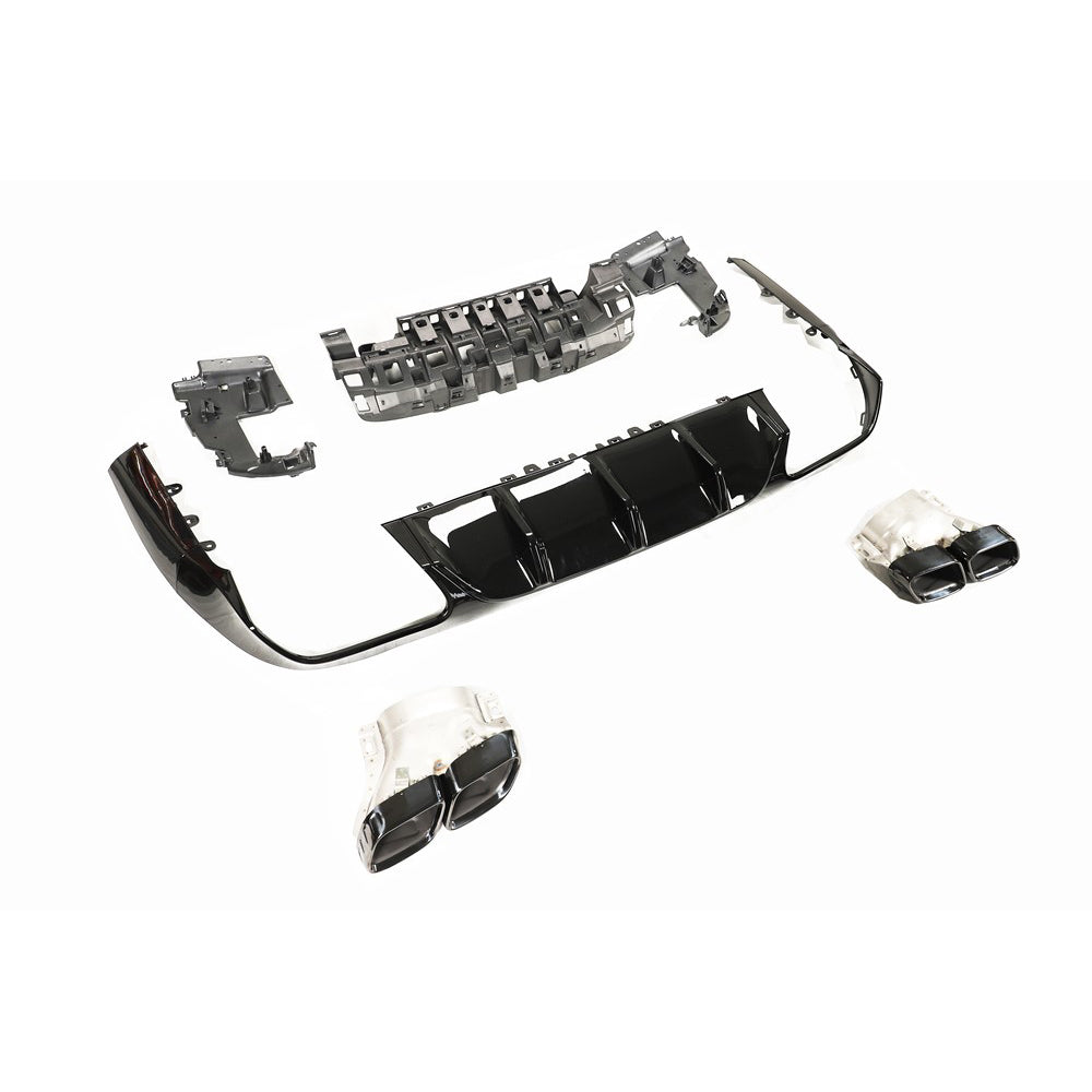 MERCEDES C238 E-CLASS COUPE QUAD TIP DIFFUSER (2017-2020)