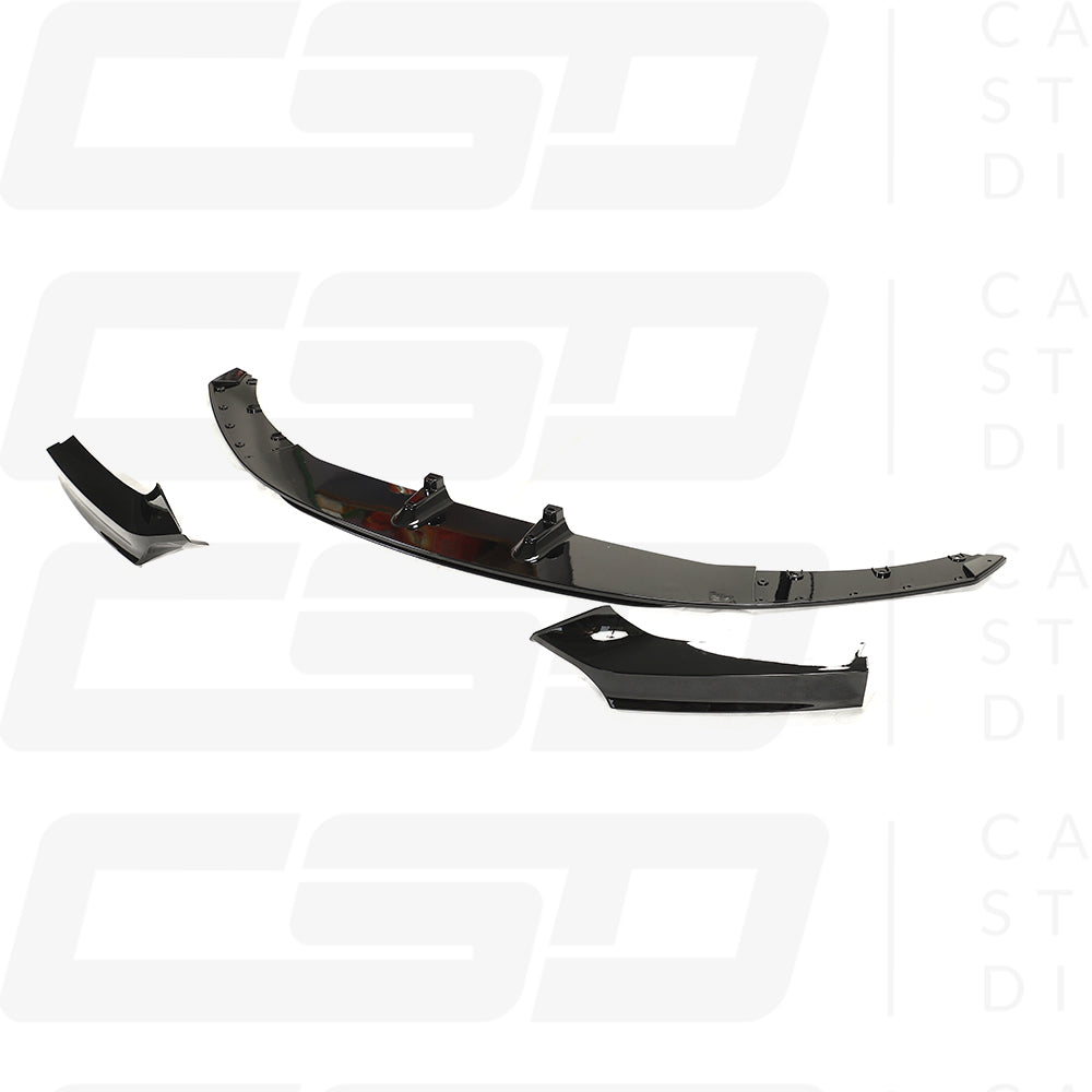 BMW F22 & F23 2 SERIES MP STYLE GLOSS BLACK SPLITTER (2014-2020)