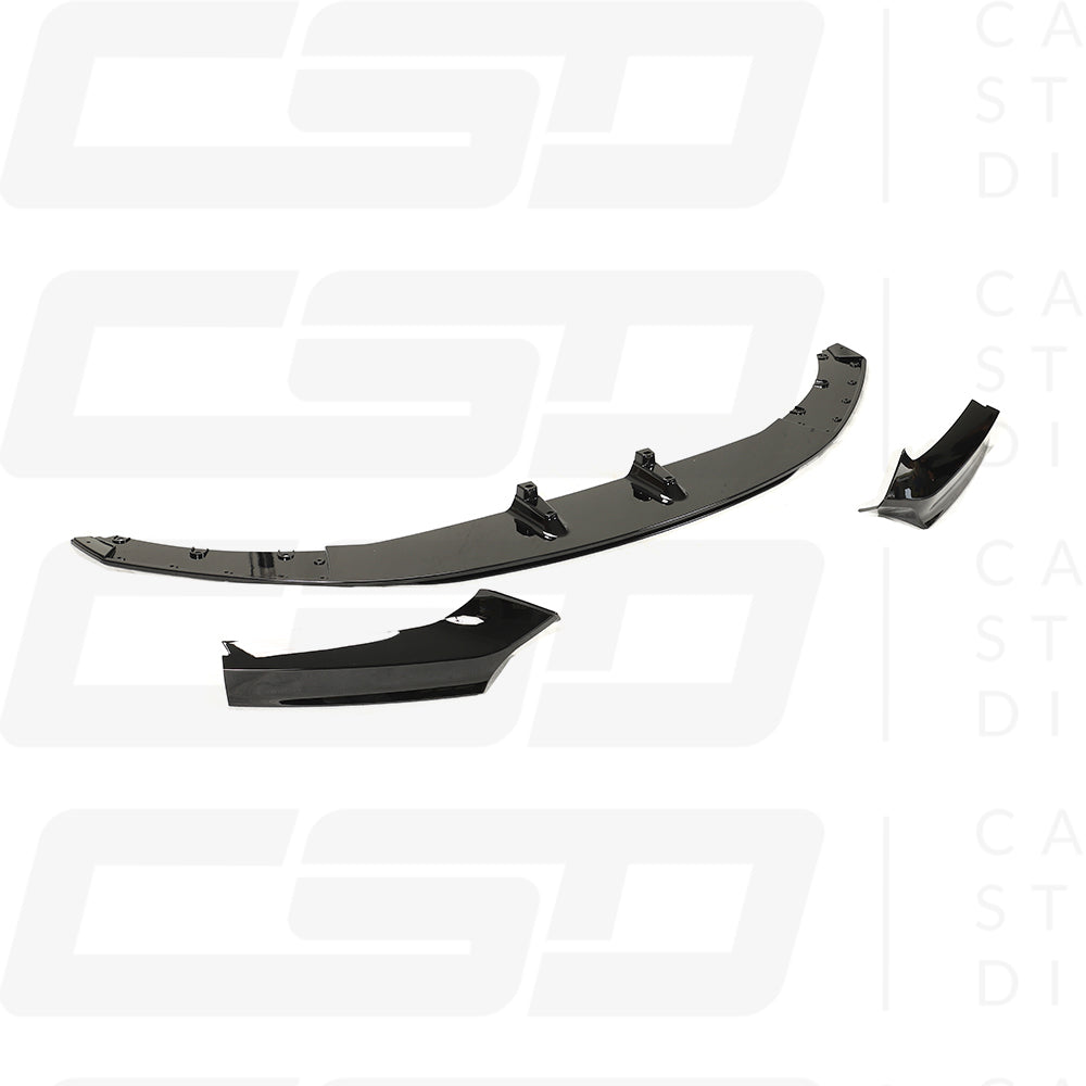 BMW F22 & F23 2 SERIES MP STYLE GLOSS BLACK SPLITTER (2014-2020)