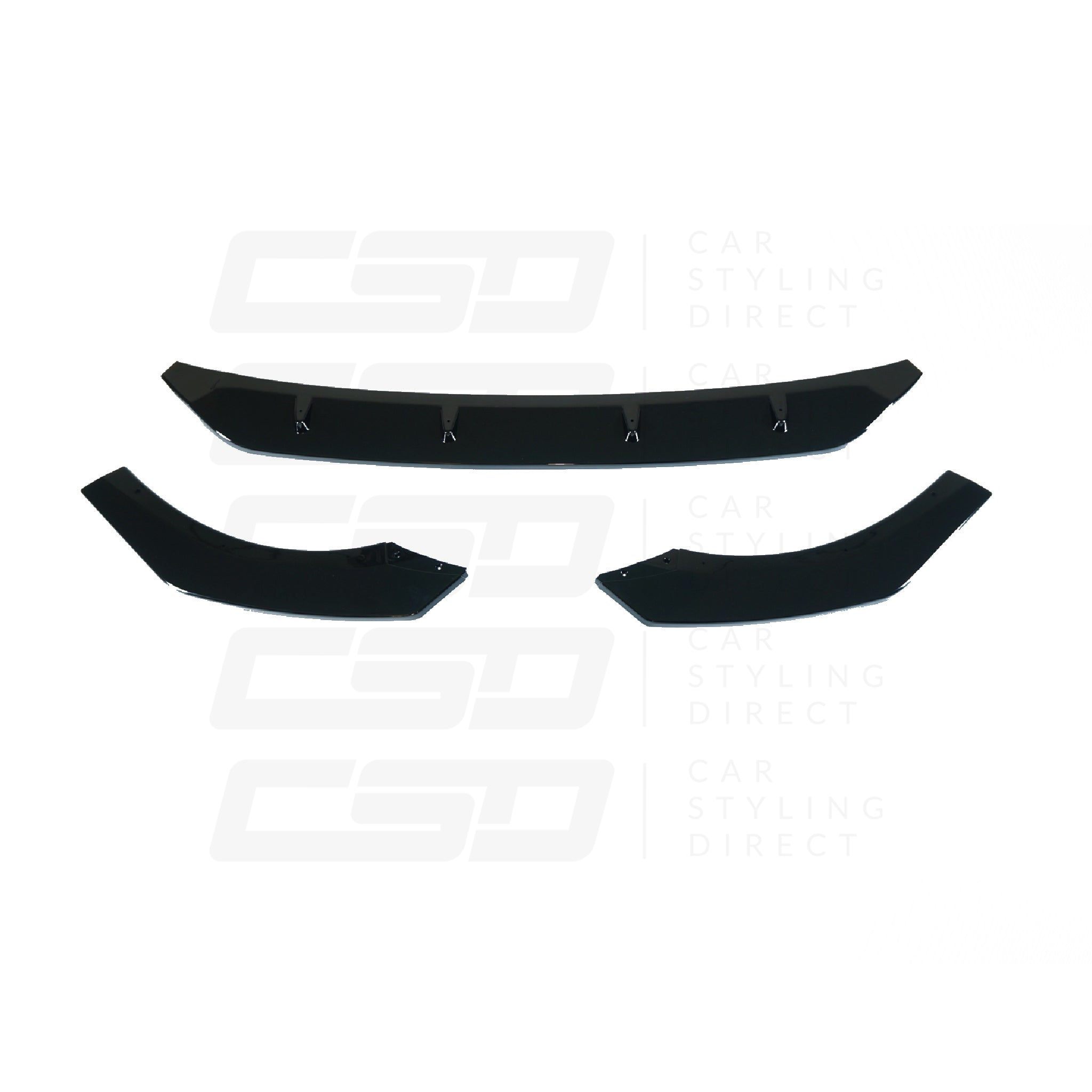 MK8 VW GOLF GTI & GTD GLOSS BLACK SPLITTER (2020+)