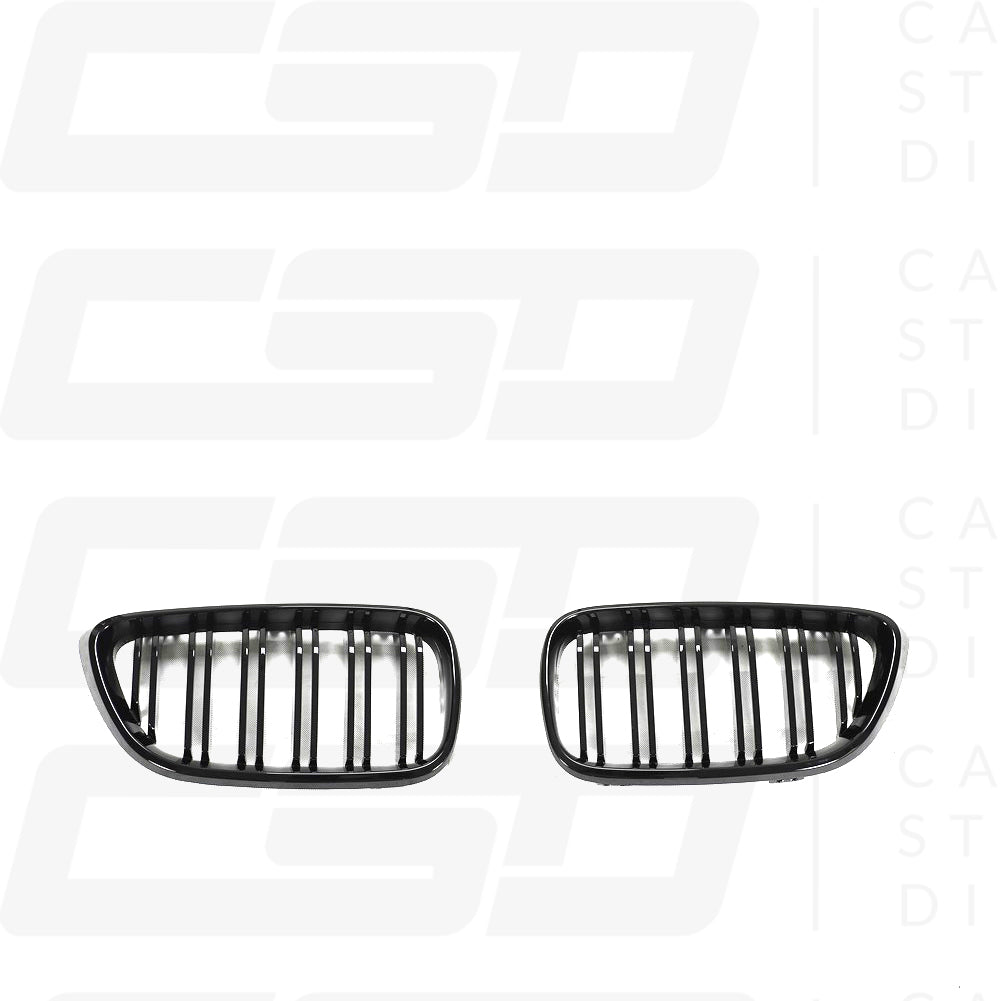 BMW M2 F87 & F22 2 SERIES DOUBLE SLAT BLACK GRILLES (2014-2021)