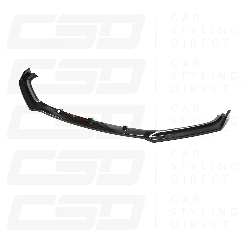 AUDI S4 & A4 B9 GLOSS BLACK SPLITTER (2016-2019)