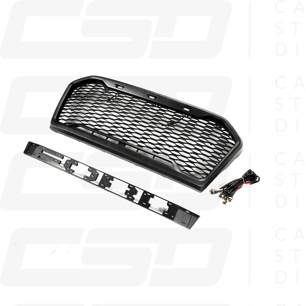 FORD RANGER T7 GRILLE WITH LED'S (2015-2017)