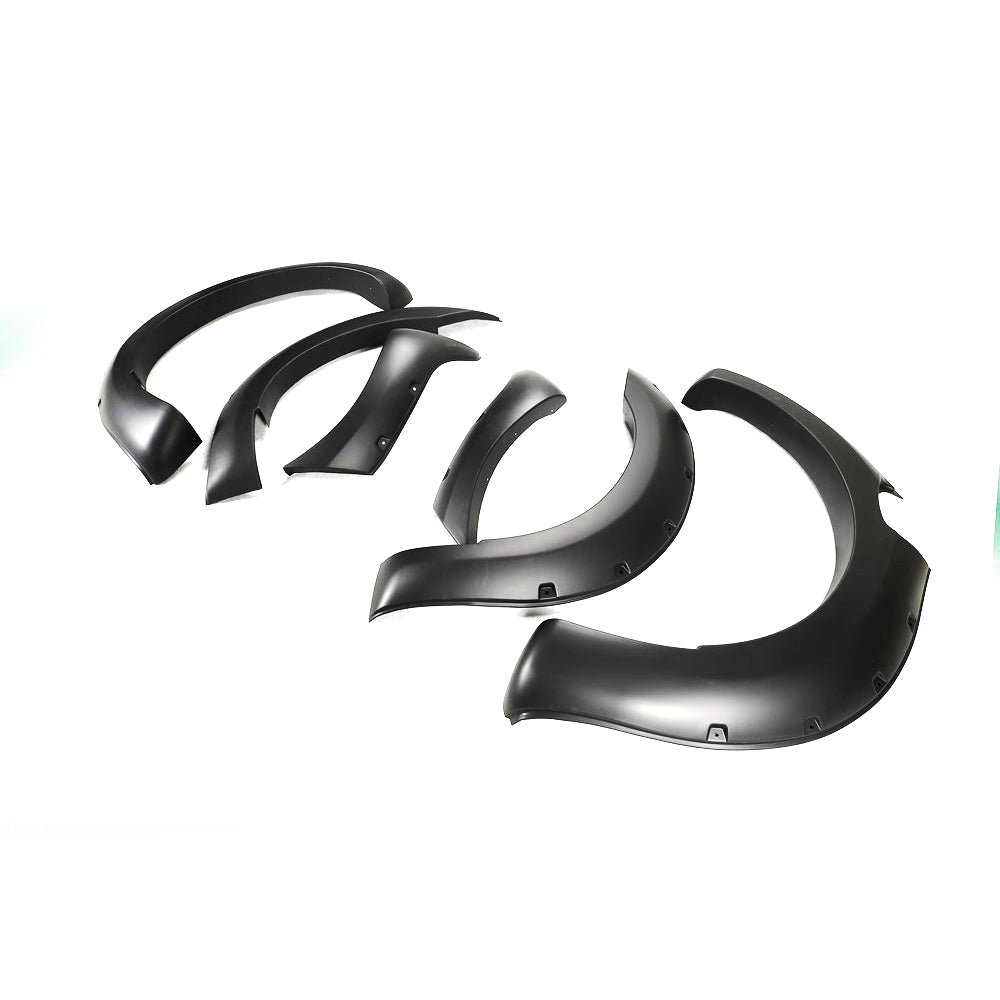 FORD RANGER T7 & T8 BLACK PLASTIC WIDE ARCH KIT (2015-2022)