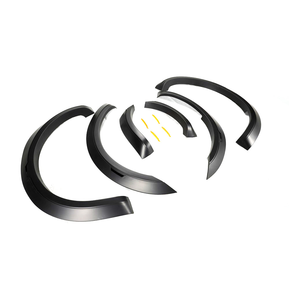 FORD RANGER T7 & T8 BLACK PLASTIC WIDE ARCH KIT V2 (2015-2022)