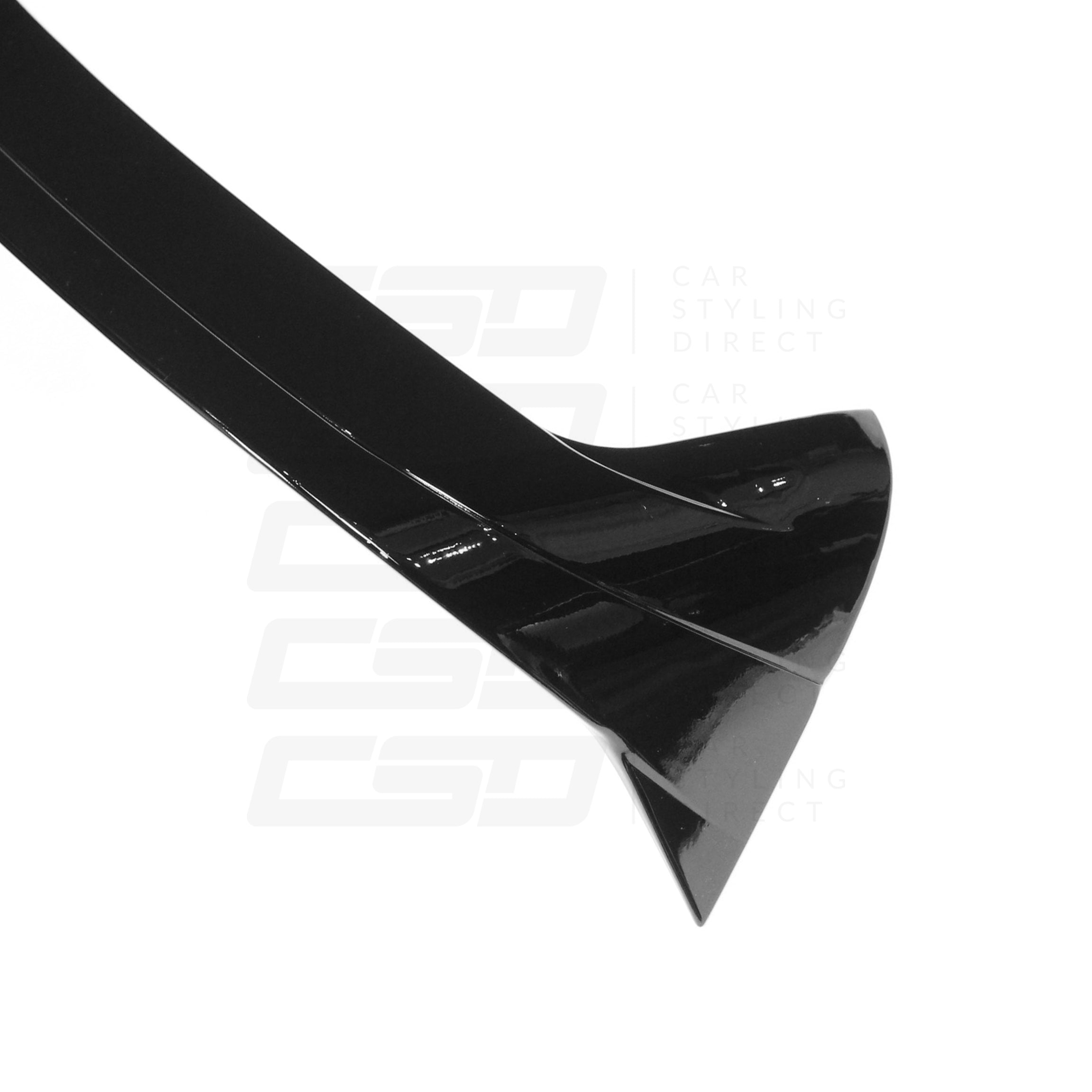 MK8 VOLKSWAGEN GOLF GTI/GTD/R-LINE GLOSS BLACK CS STYLE SPLITTER (2020+)
