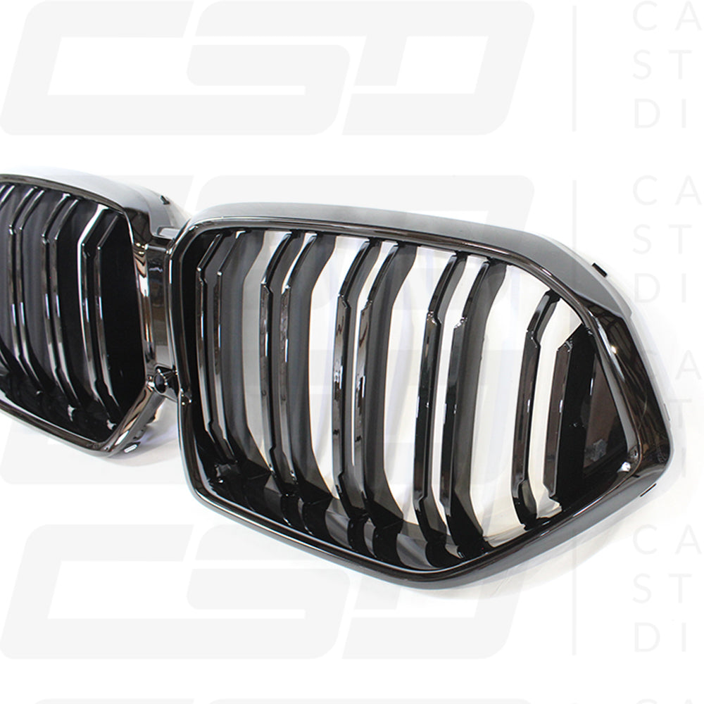 BMW G06 X6 DOUBLE SLAT GLOSS BLACK GRILLE (2020+)