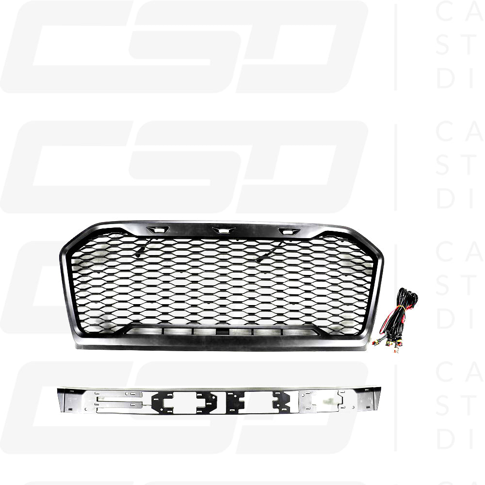 FORD RANGER T7 GRILLE WITH LED'S (2015-2017)