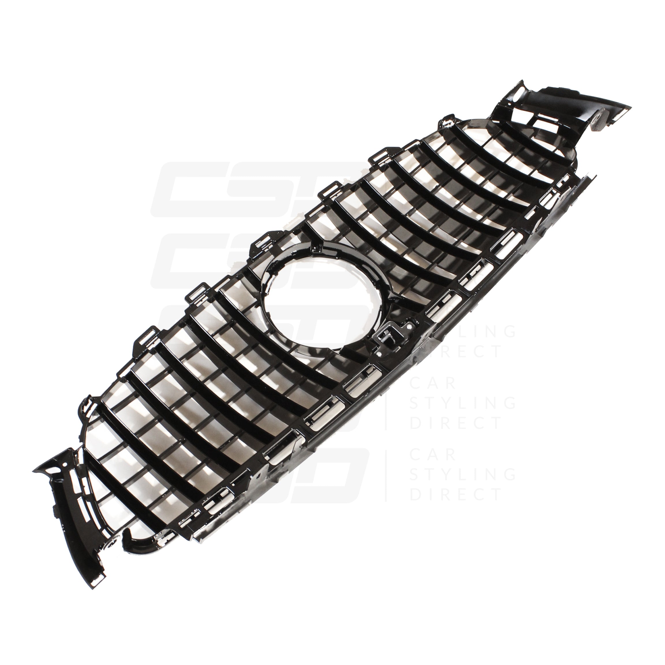 MERCEDES W213 & C238 E-CLASS GLOSS BLACK PANAMERICA GRILLE (2017-2020)