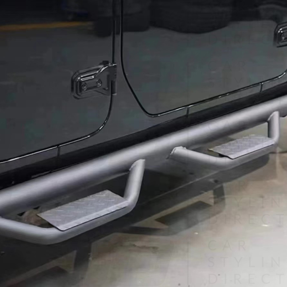JEEP WRANGLER JL METAL SIDE STEPS - (2018-CURRENT)