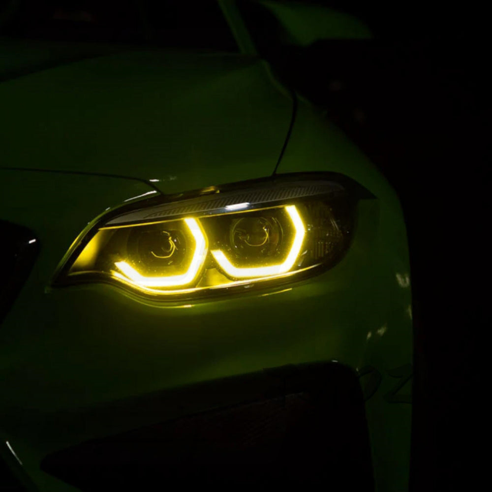 BMW F87 M2 & M2C LCI YELLOW ADAPTIVE DRL MODULE SET (2018-2021)