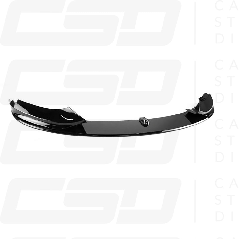 BMW F32/F33/F36 4 SERIES MP STYLE GLOSS BLACK SPLITTER (2013-2020)