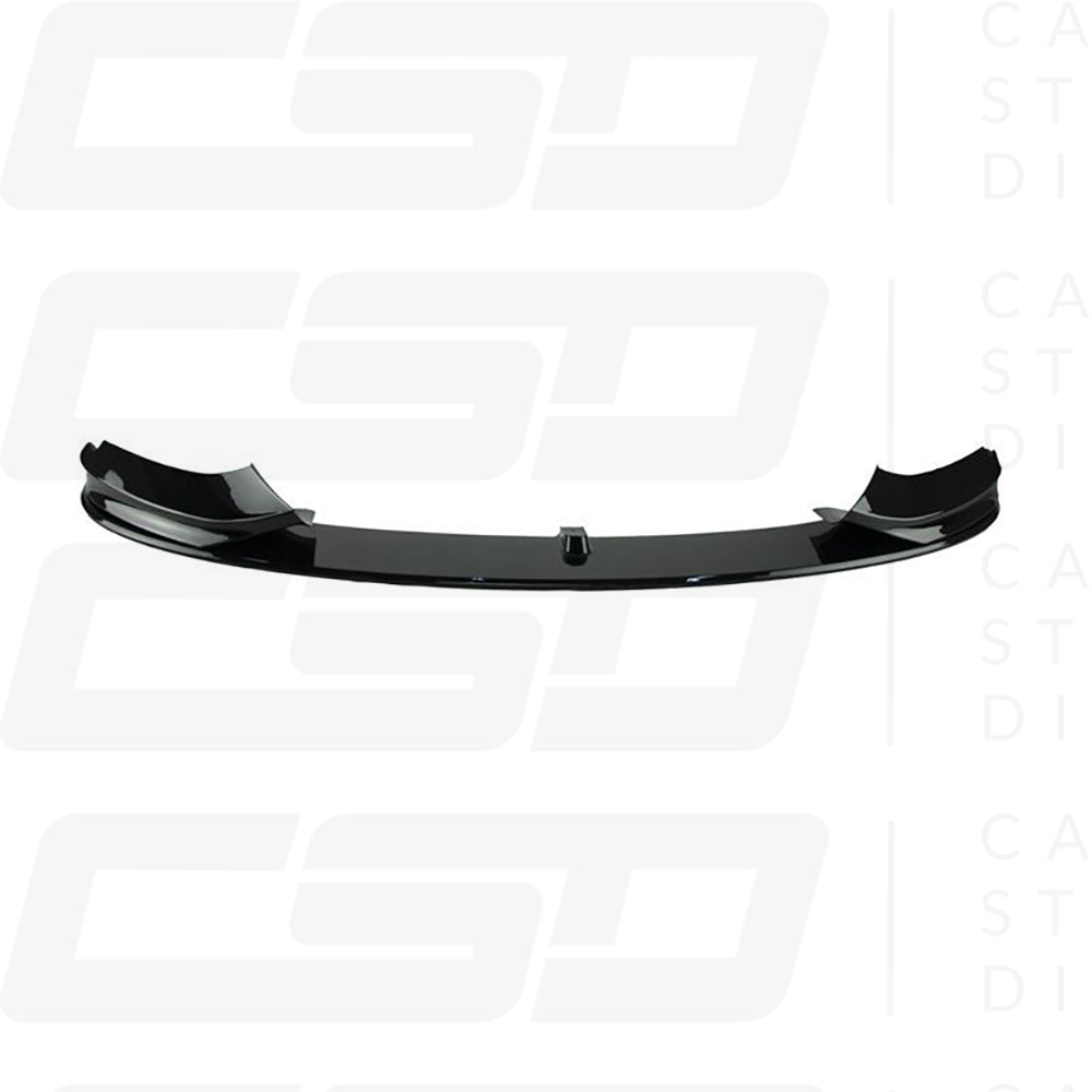 BMW F32/F33/F36 4 SERIES MP STYLE GLOSS BLACK SPLITTER (2013-2020)