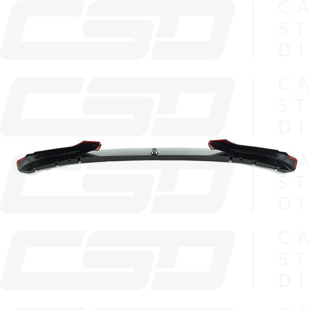 BMW F32/F33/F36 4 SERIES MP STYLE GLOSS BLACK SPLITTER (2013-2020)