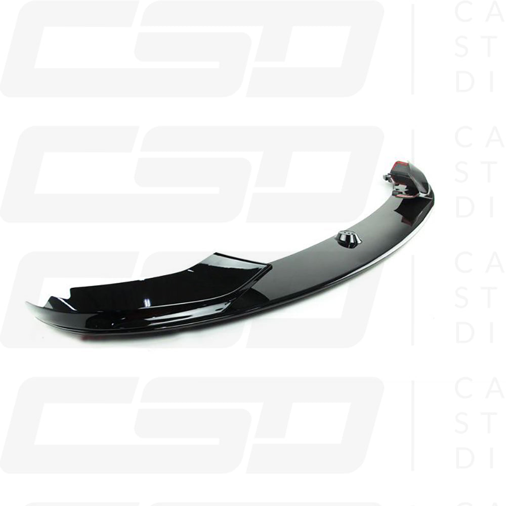 BMW F32/F33/F36 4 SERIES MP STYLE GLOSS BLACK SPLITTER (2013-2020)