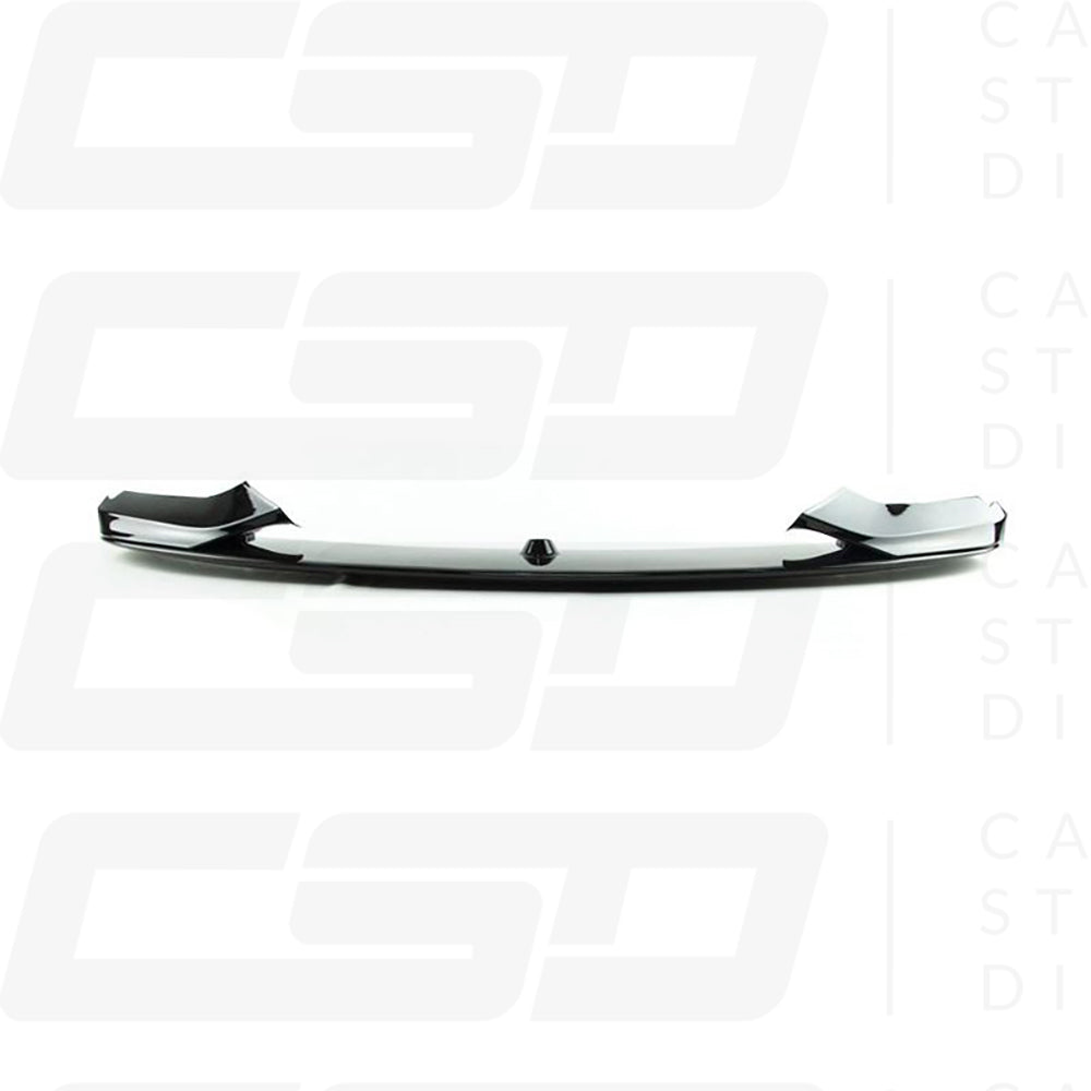 BMW F32/F33/F36 4 SERIES MP STYLE GLOSS BLACK SPLITTER (2013-2020)