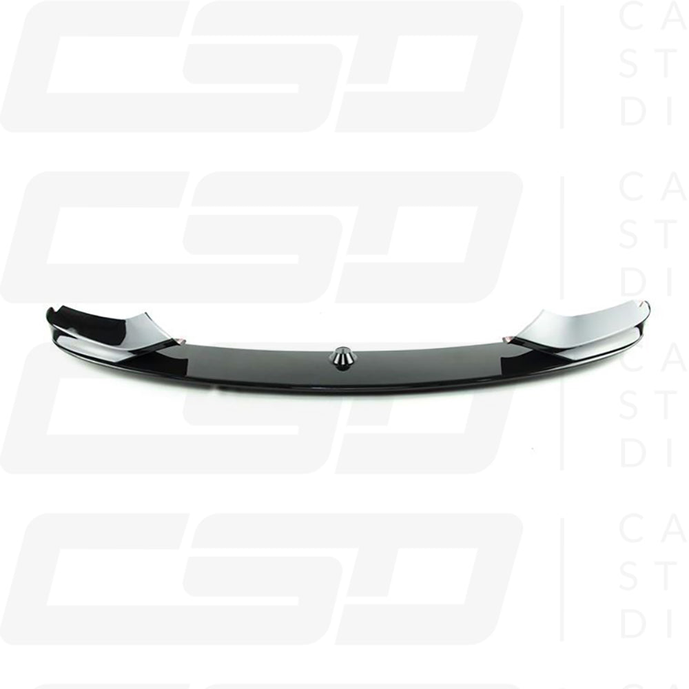 BMW F32/F33/F36 4 SERIES MP STYLE GLOSS BLACK SPLITTER (2013-2020)