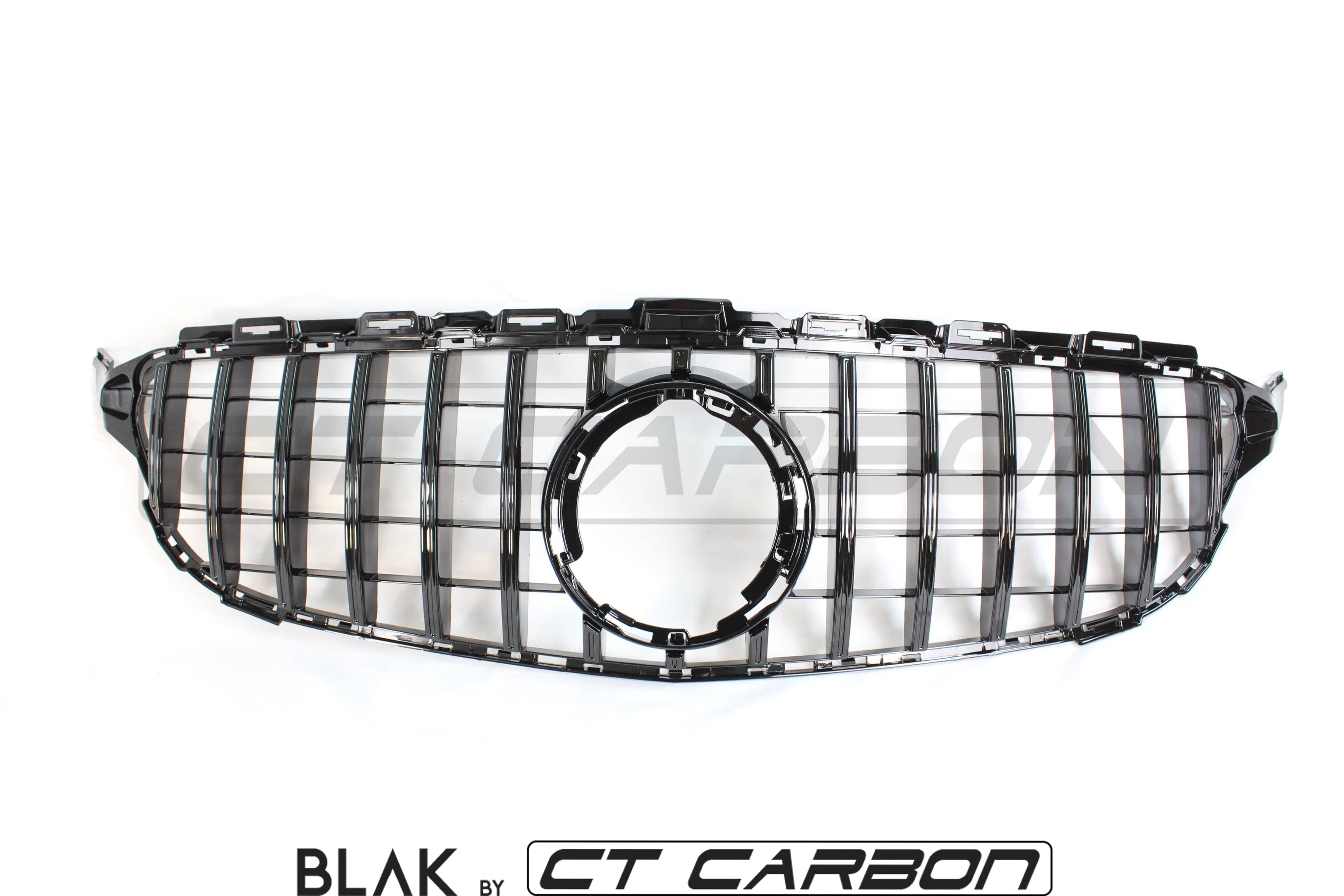 BLAK BY CT Grille MERCEDES W205 C63 AMG 2014-2018 AMG GT BLACK GRILLE (WITHOUT CAMERA)