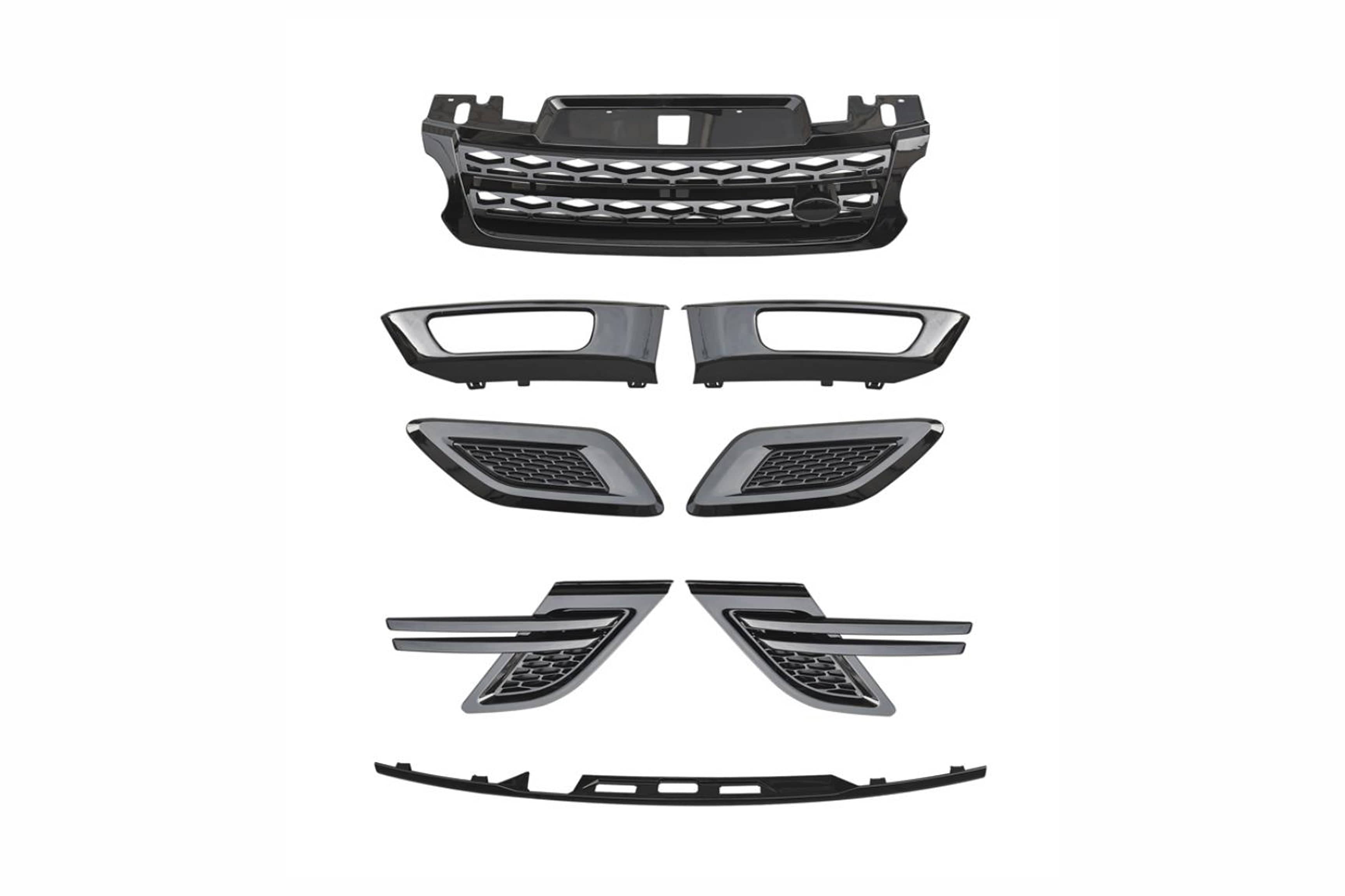 BLAK BY CT Splitter RANGE ROVER SPORT L494 FULL BLACK EDITION TRIM PACK - 2014-2017