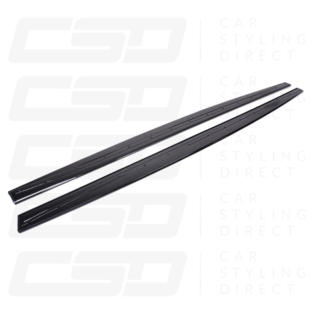 BMW 4 SERIES F32/F33/F36 GLOSS BLACK SIDE SKIRTS MP STYLE