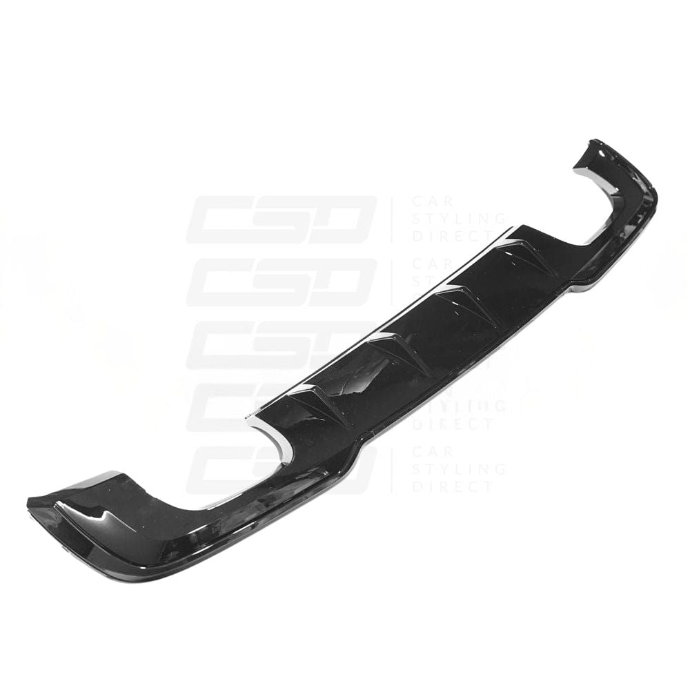 AUDI A3/S3 8V 5DR FACELIFT SPORTBACK GLOSS BLACK DIFFUSER (2016-2020)