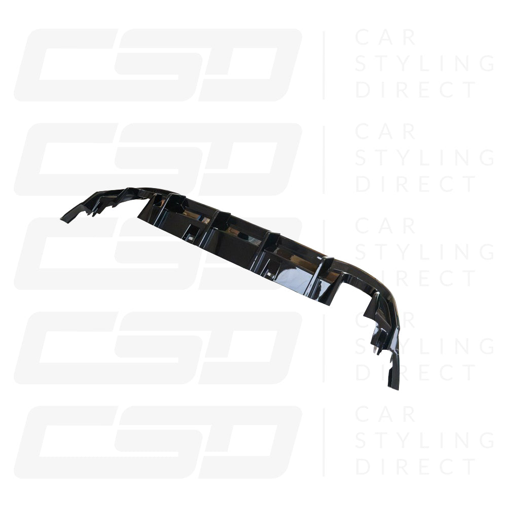 VOLKSWAGEN GOLF GTI MK8 GLOSS BLACK DIFFUSER (2020+)