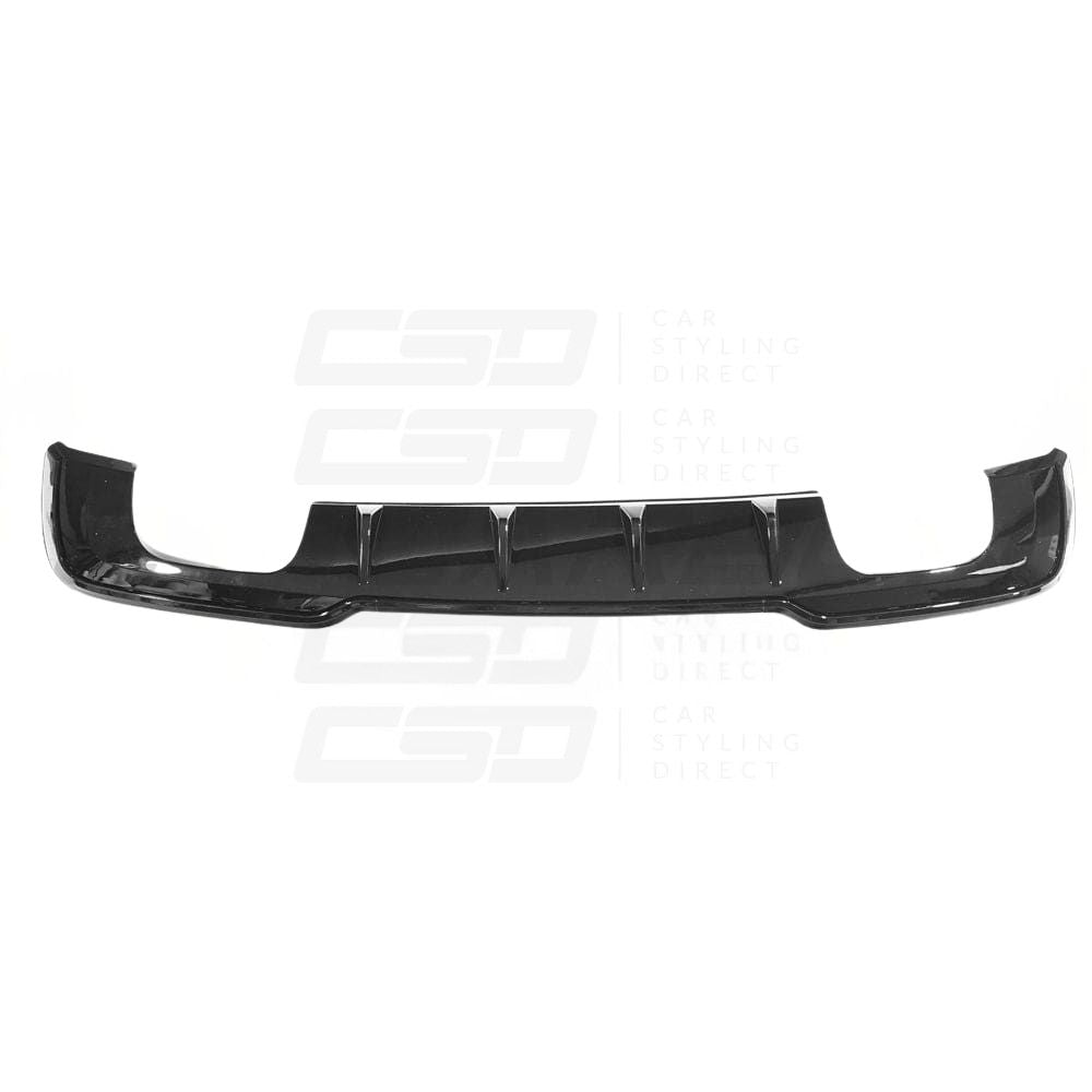 AUDI A3/S3 8V 5DR FACELIFT SPORTBACK GLOSS BLACK DIFFUSER (2016-2020)