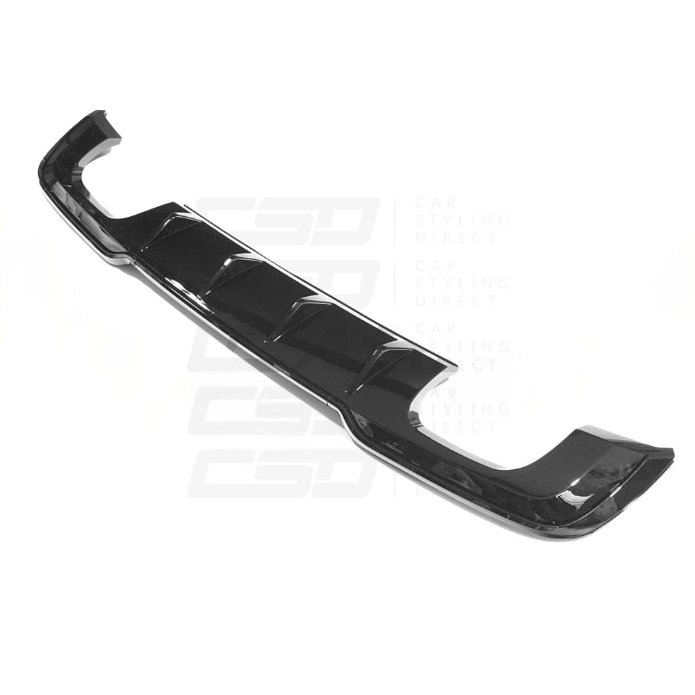 AUDI A3/S3 8V 5DR FACELIFT SPORTBACK GLOSS BLACK DIFFUSER (2016-2020)