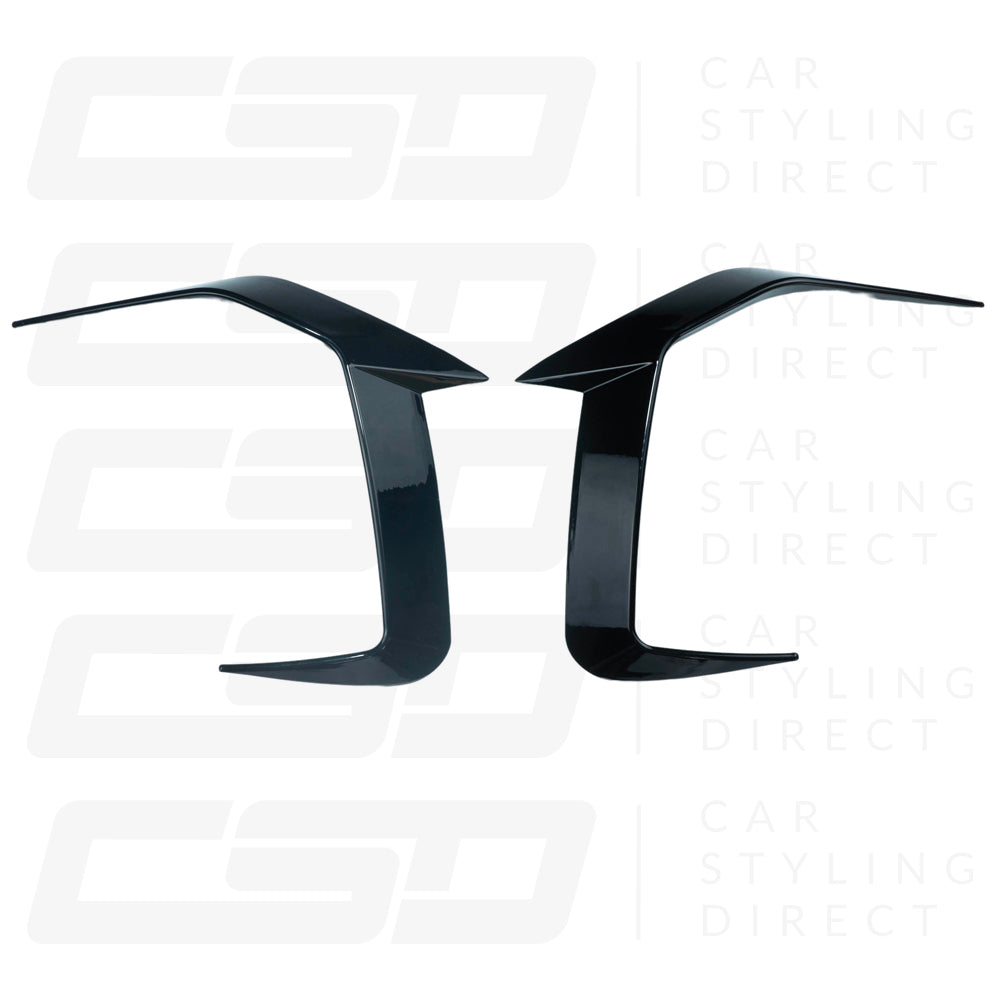 BMW 5 SERIES G60 & i5 GLOSS BLACK FRONT BUMPER CORNERS (2023+)