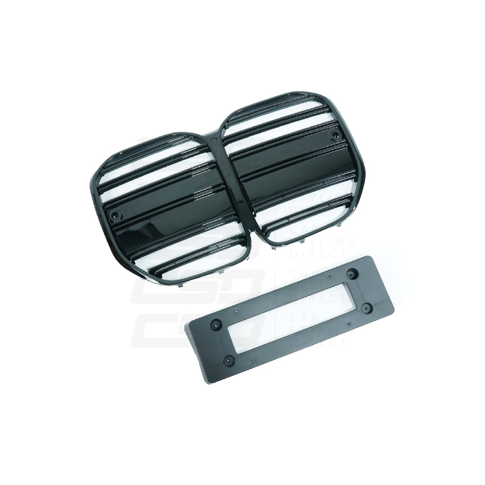 BMW 4 SERIES G22/G23 GLOSS BLACK GRILLE GT STYLE (2020+)